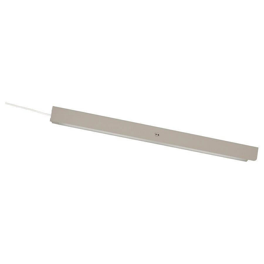 ÖVERSIDAN LED wardrobe lighting strp w sensor, dimmable beige, 96 cm