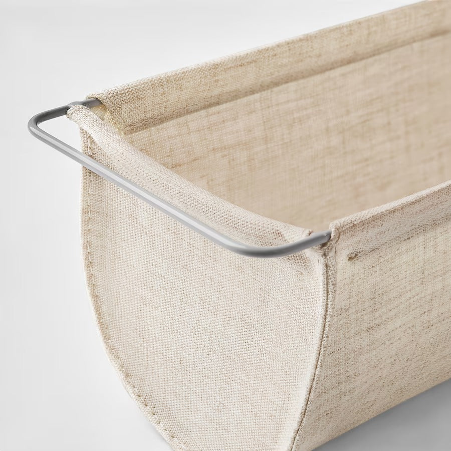 BOLLÖSUND Drawer organiser, hanging/beige