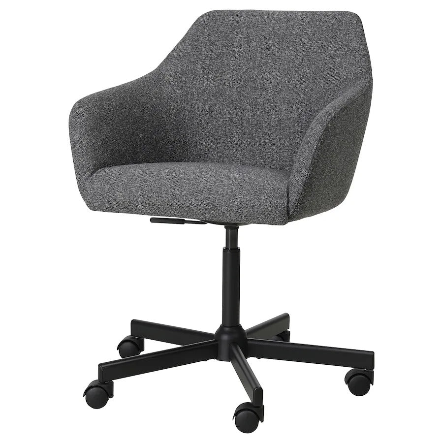 TOSSBERG / MALSKÄR Swivel chair, Gunnared beige/white