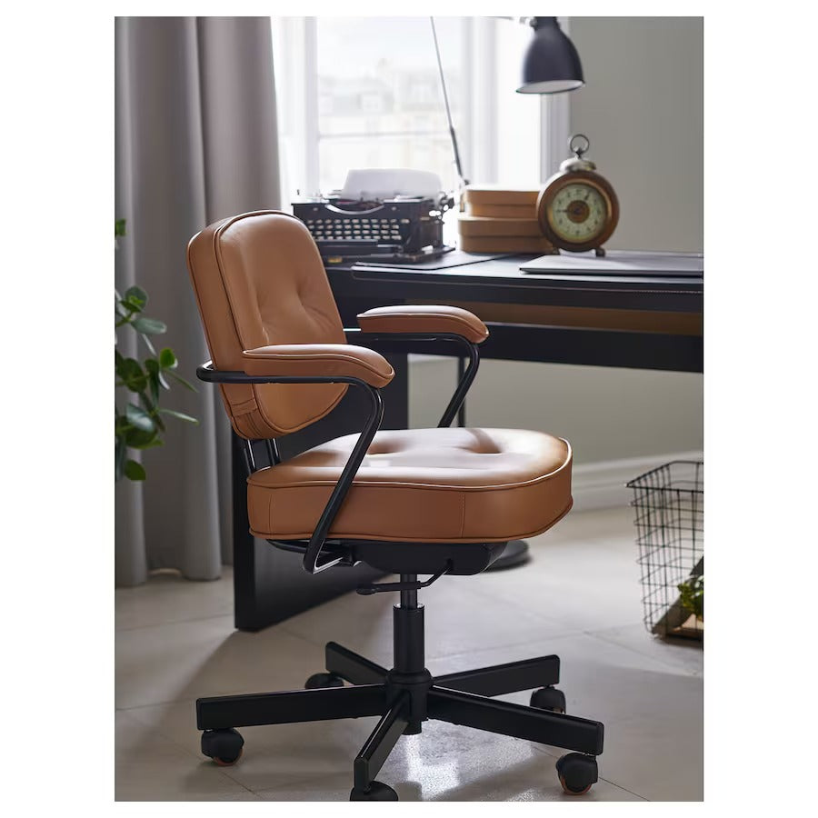 ALEFJÄLL Office chair, Grann beige