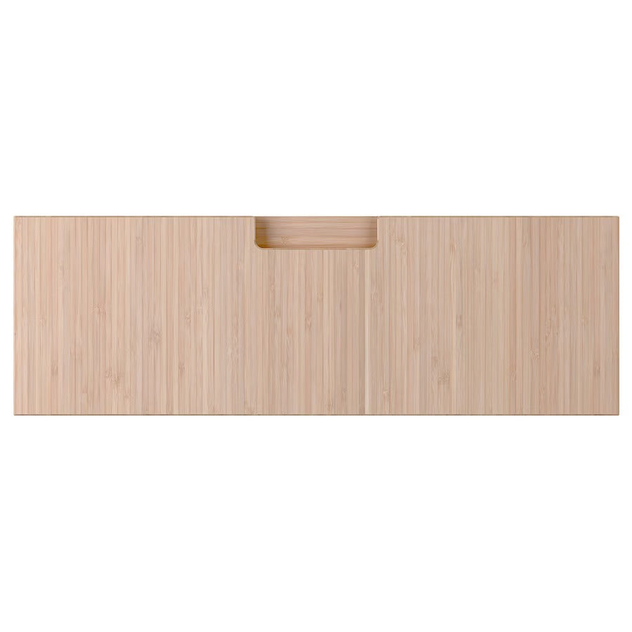 FRÖJERED Drawer front, light bamboo, 40x20 cm