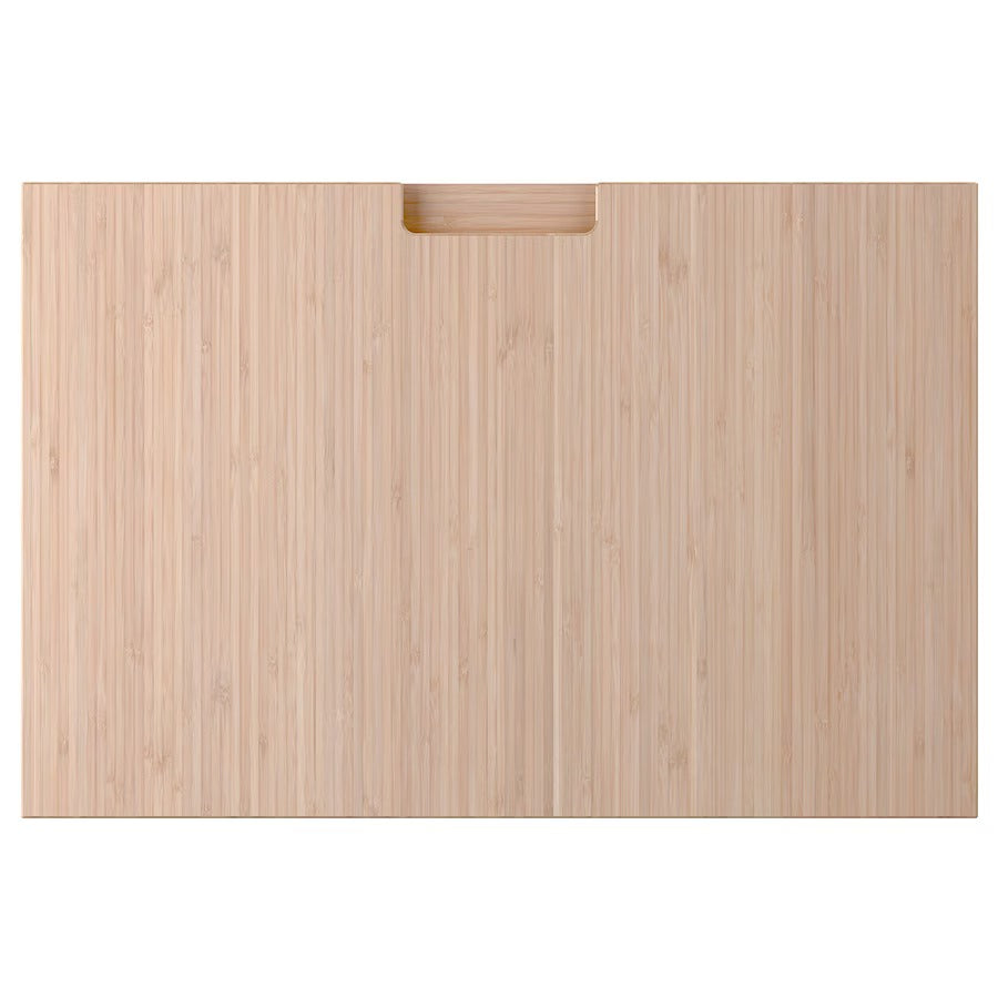 FRÖJERED Drawer front, light bamboo, 40x20 cm