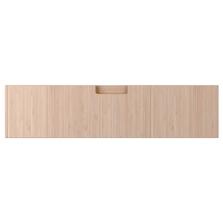 FRÖJERED Drawer front, light bamboo, 40x20 cm