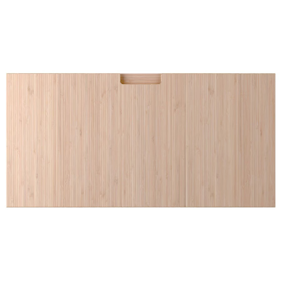 FRÖJERED Drawer front, light bamboo, 40x20 cm