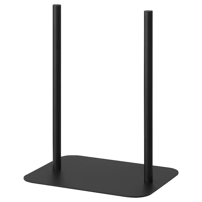 EILIF Support for screen, white, 40x30 cm