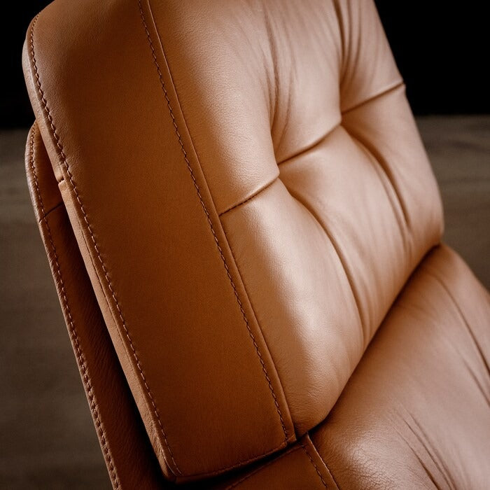 HAVBERG Swivel armchair, Grann/Bomstad golden-brown