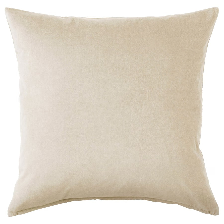 SANELA Cushion cover, beige-yellow, 50x50 cm