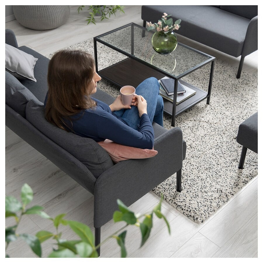 GLOSTAD 3-seat sofa, Knisa medium blue