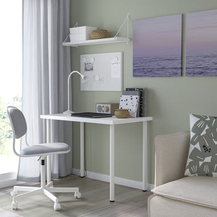 LINNMON / ADILS Table, white, 100x60 cm