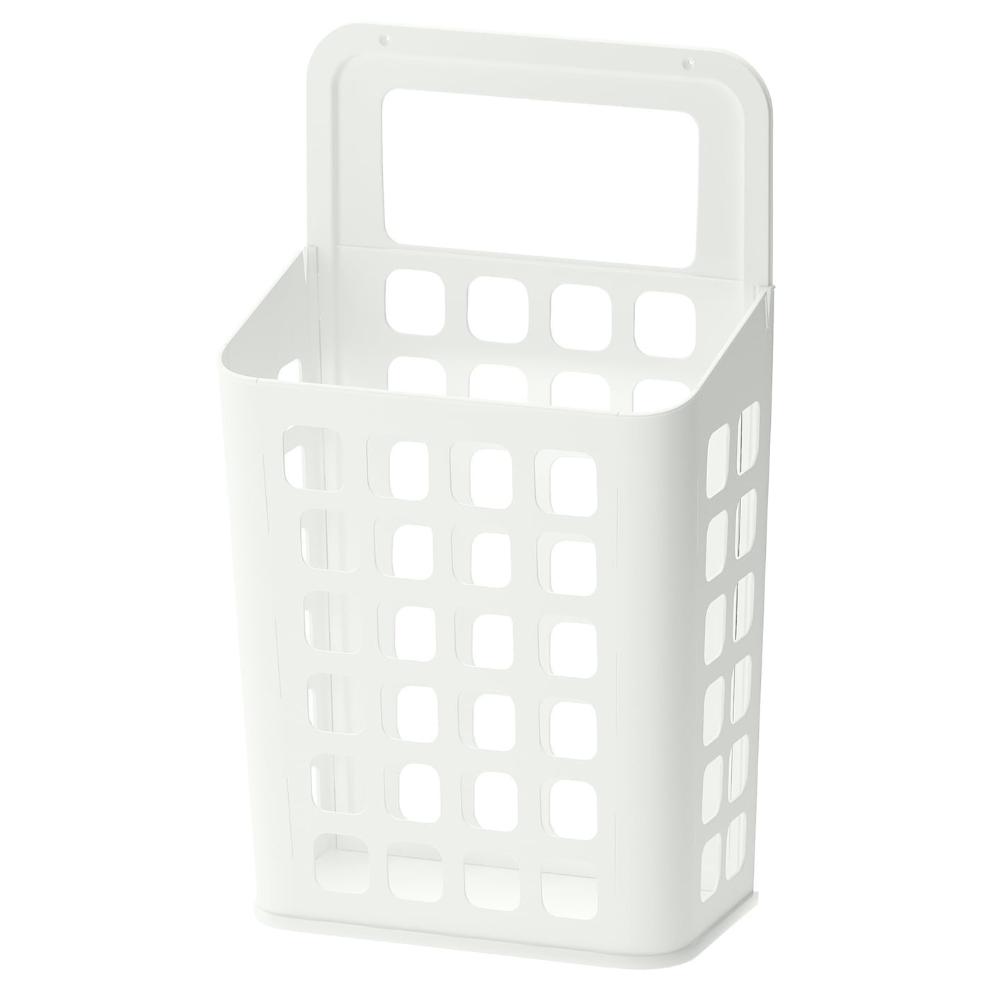 VARIERA waste bin, white, 10 l