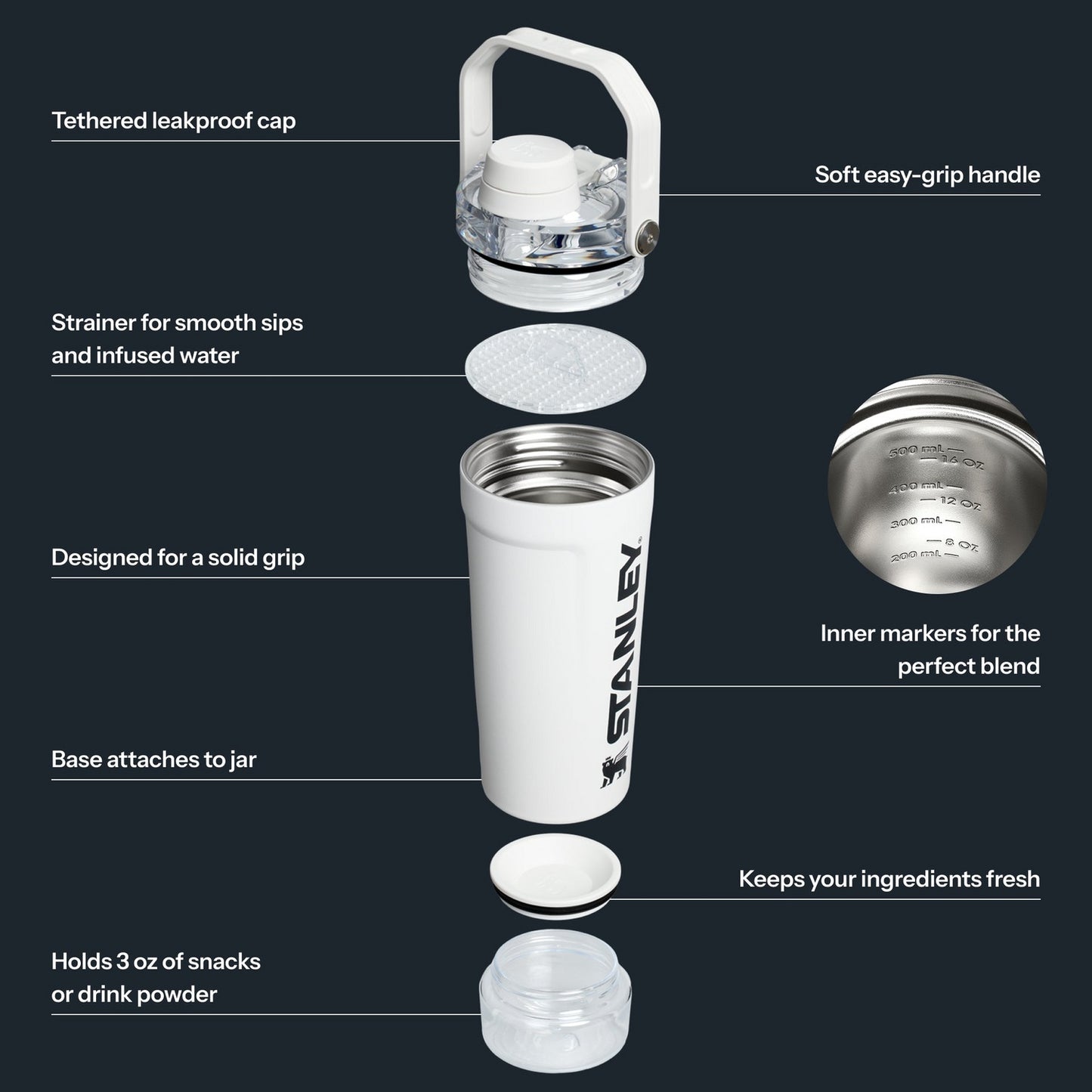 The Vitalize™ Shaker Bottle