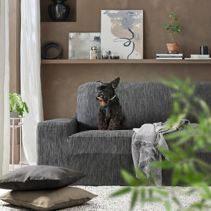 AGERÖD Cover for 2-seat sofa, grey