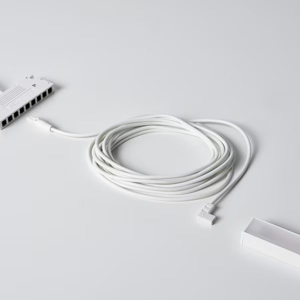 VÅGDAL Connection cord, white, 3.5 m