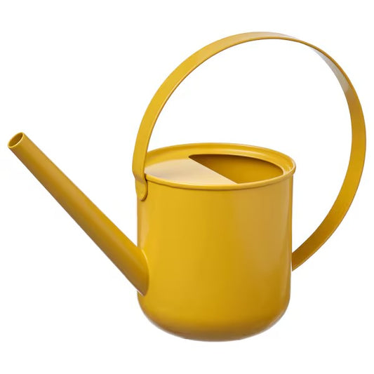 FÖRENLIG Watering can, in/outdoor/yellow, 1.5 l