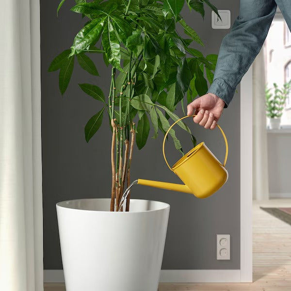 FÖRENLIG Watering can, in/outdoor/yellow, 1.5 l