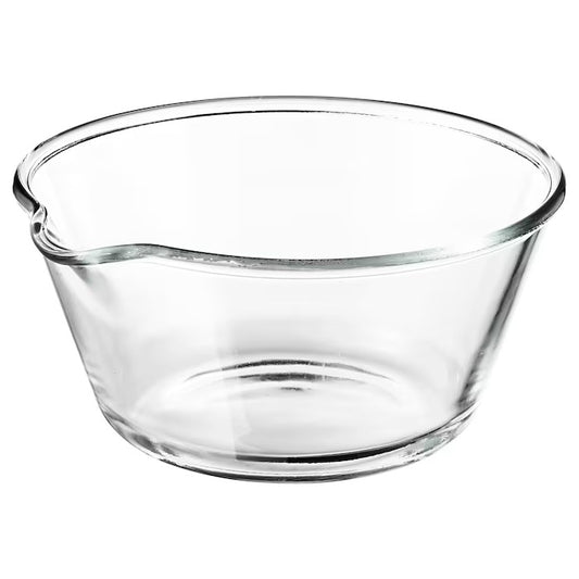 VARDAGEN Bowl, clear glass, 26 cm