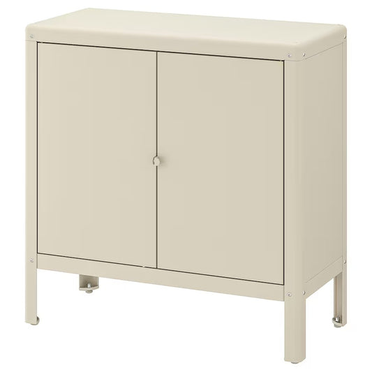 KOLBJÖRN Cabinet in/outdoor, beige, 80x81 cm