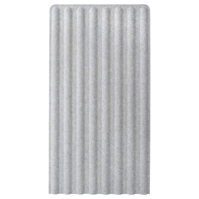 EILIF Screen, freestanding, grey, 80x150 cm