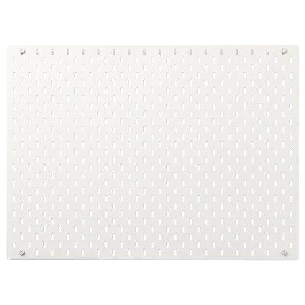 SKÅDIS Pegboard, white, 56x56 cm