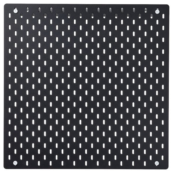 SKÅDIS Pegboard, black, 36x56 cm