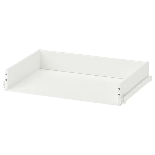 KONSTRUERA Drawer without front, white, 15x40 cm