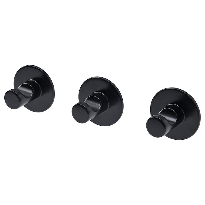 SKOGHALL Hook, self-adhesive, chrome-plated