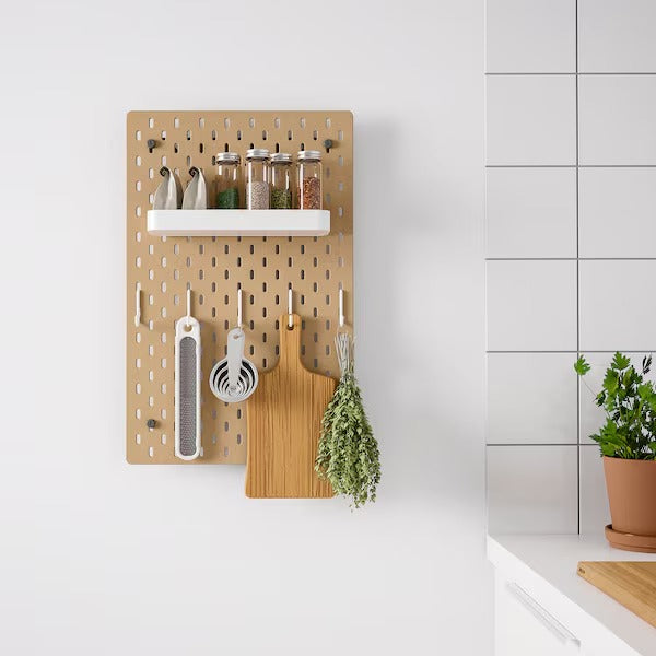 SKÅDIS Pegboard, wood, 36x56 cm