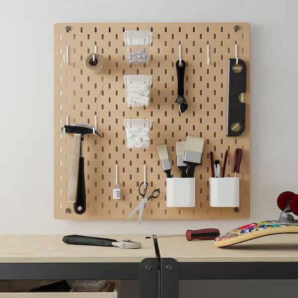 SKÅDIS Pegboard, wood, 36x56 cm