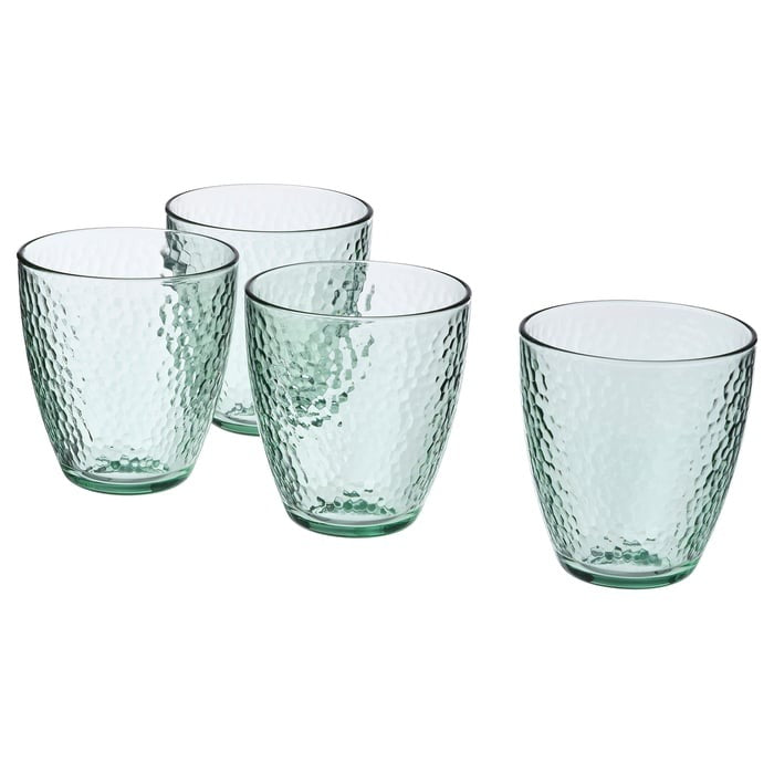 New DVÄRGSTUBB Glass, green, 27 cl