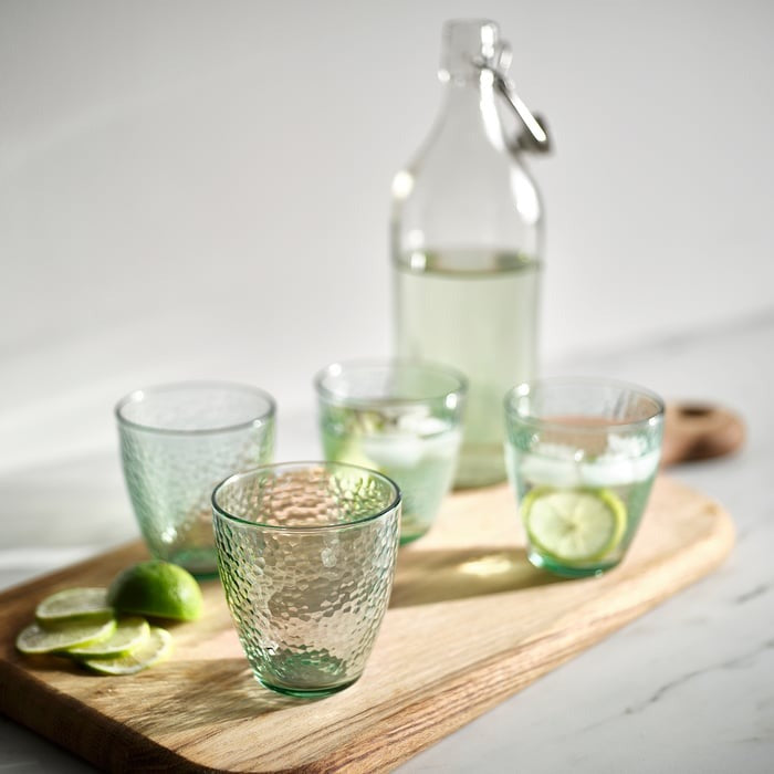 New DVÄRGSTUBB Glass, green, 27 cl
