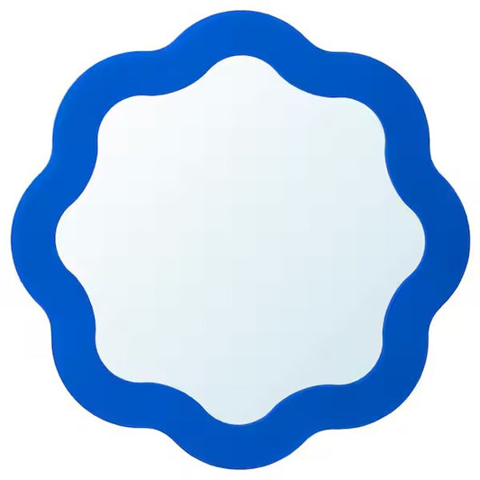 New PRUNKHALLON Mirror, blue, 40 cm
