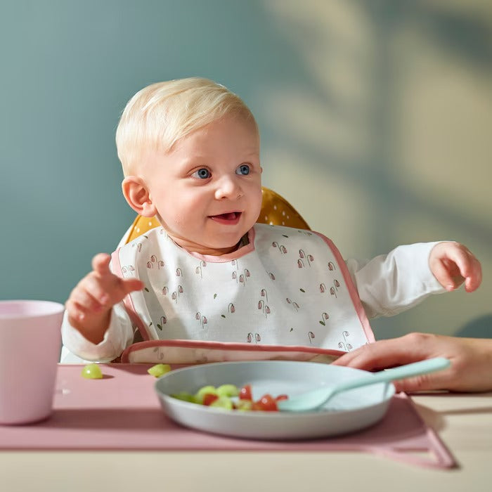 New GULDVÄVARE Bib, green/white