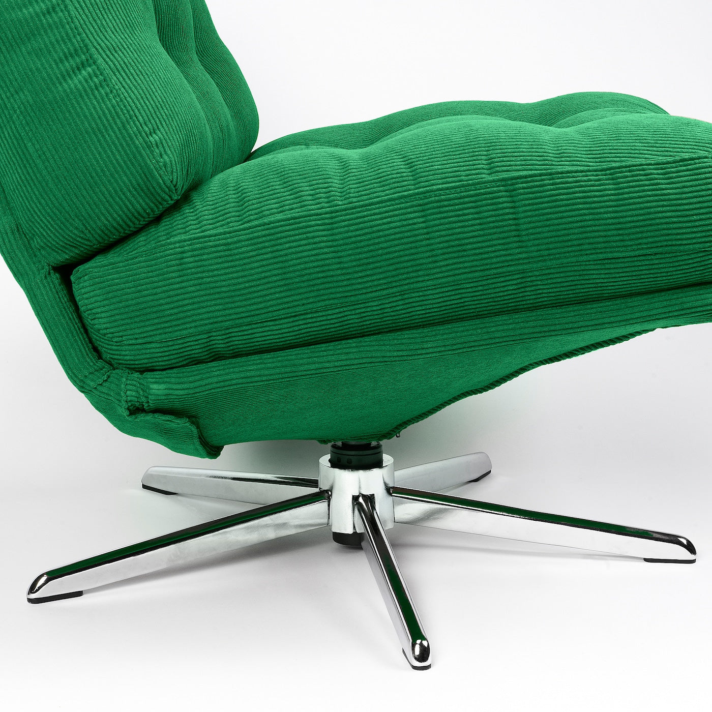 DYVLINGE Swivel armchair, Kelinge green