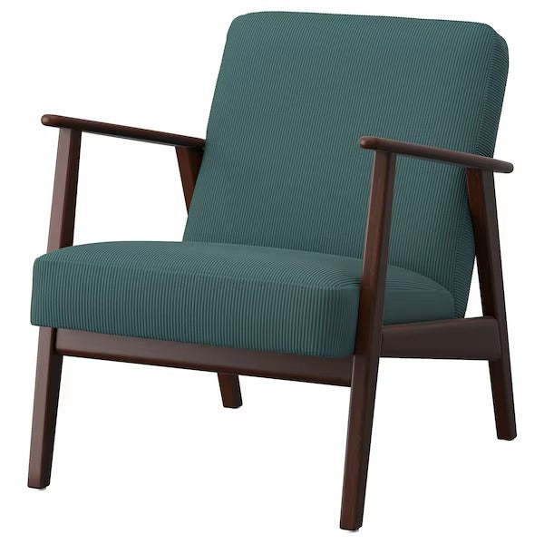 EKENÄSET Armchair, Kilanda light beige