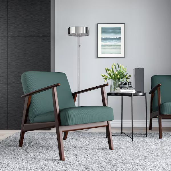 EKENÄSET Armchair, Kilanda light beige