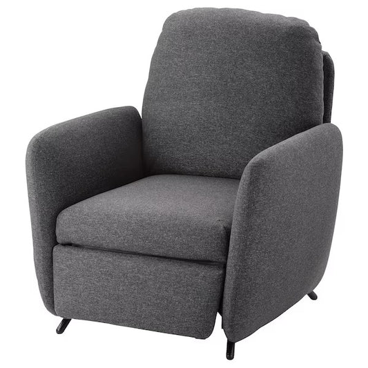 EKOLSUND Recliner, Gunnared dark grey