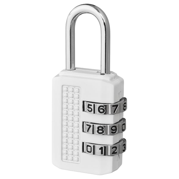 ELLOVEN Padlock - white