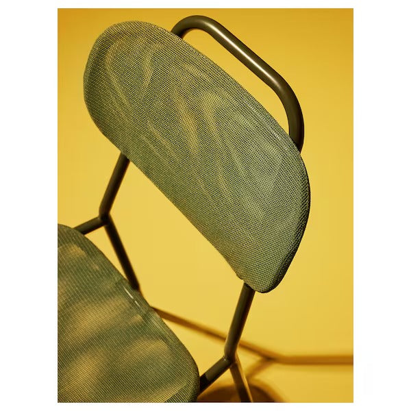 ENSHOLM Chair, green outdoor