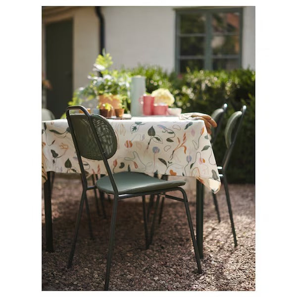 ENSHOLM Chair, green outdoor