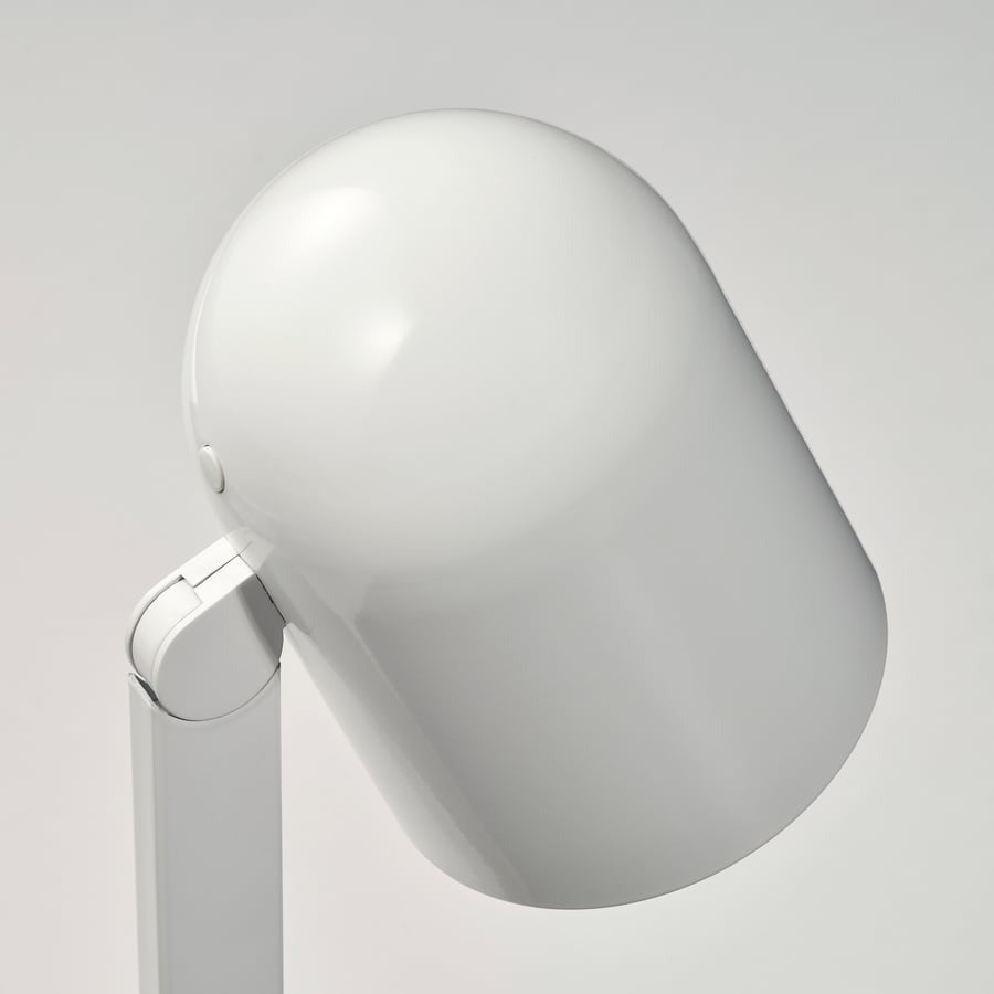 ENSMÄRKE Desk lamp, white