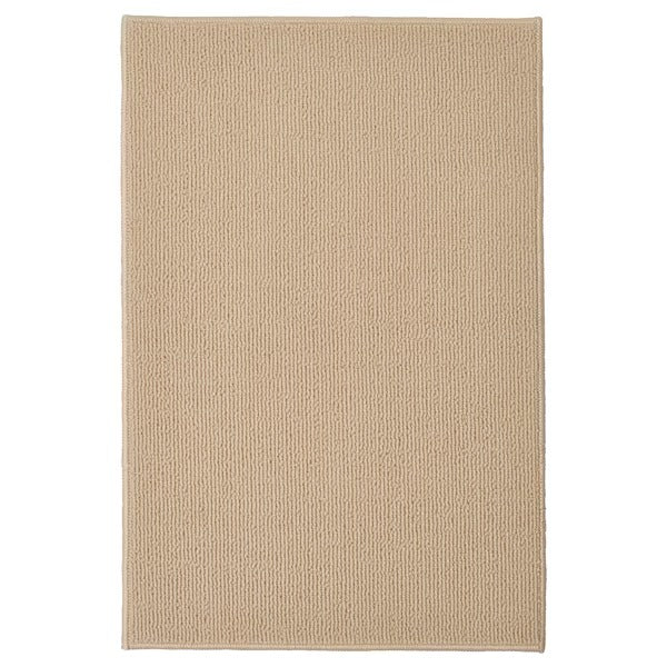 FINTSEN Bath mat, beige, 40x60 cm