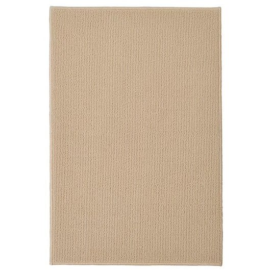 FINTSEN Bath mat, beige, 40x60 cm