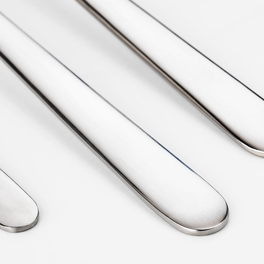 FÖRNUFT 18-piece cutlery set, stainless steel