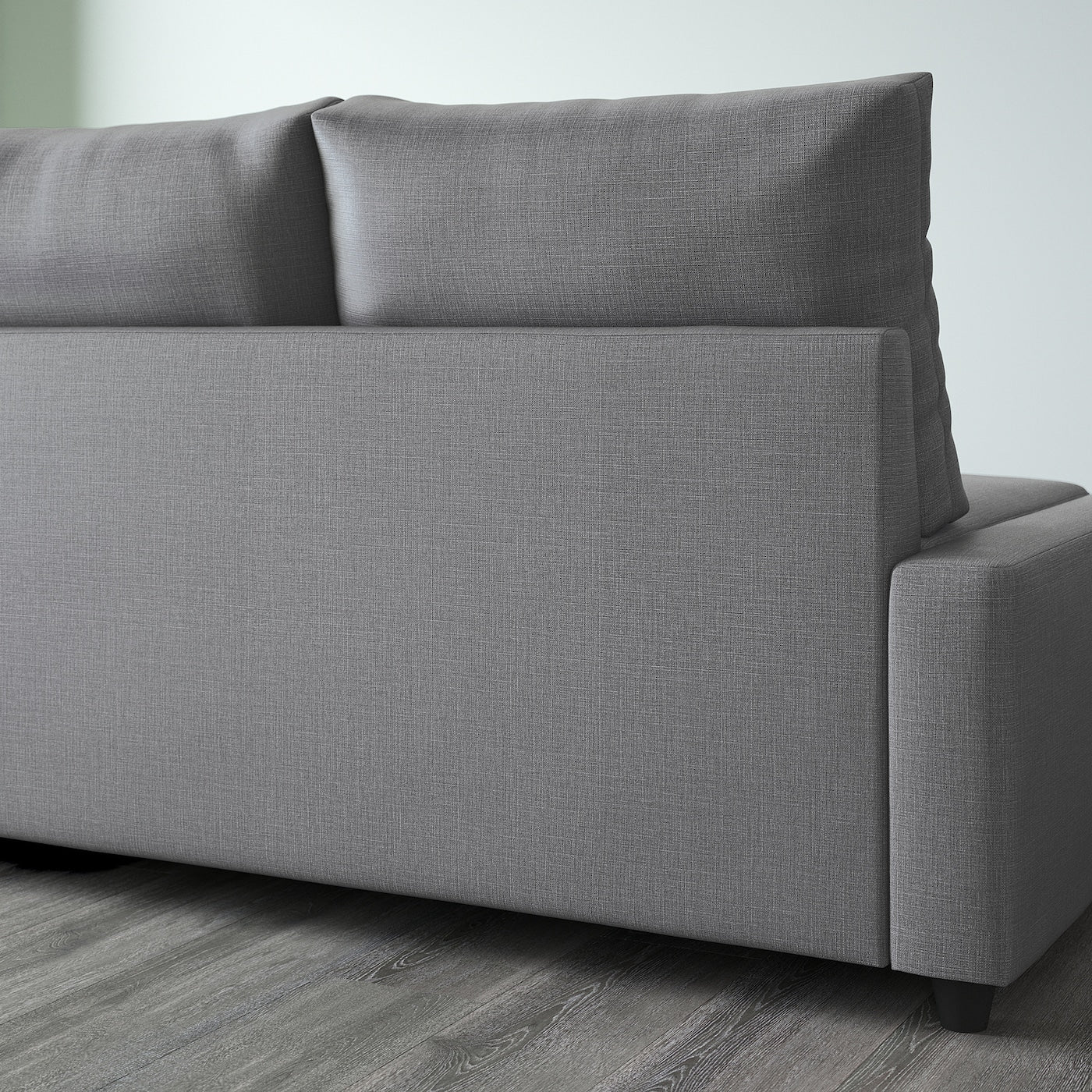 FRIHETEN Corner sofa-bed with storage, Skiftebo dark grey