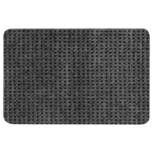 FRIKTION Door mat, grey, 38x58 cm