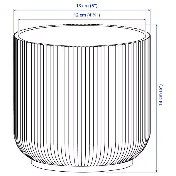 gradvis plant pot GRADVIS Plant pot, pink, 12 cm – Simple Lifestyle Myanmar