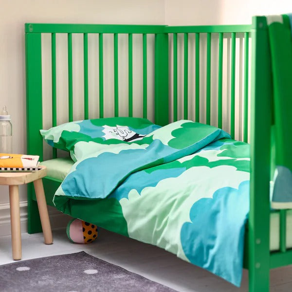 New GULLIVER Cot, green, 60x120 cm