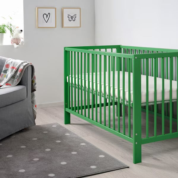 New GULLIVER Cot, green, 60x120 cm