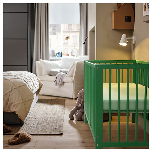 New GULLIVER Cot, green, 60x120 cm