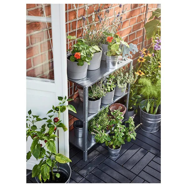 HYLLIS Shelving unit, in/outdoor, 60x27x74 cm